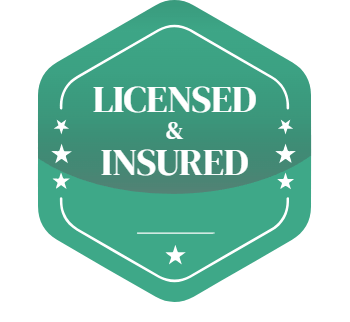 Licensed and Insured badge